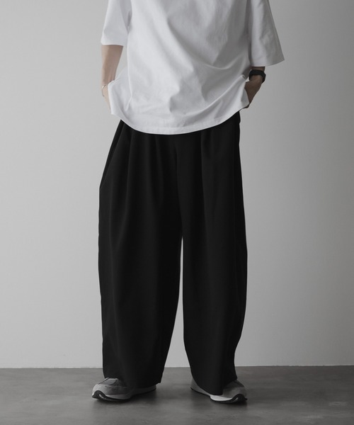 パンツ UND. OUT SEAM WIDE PT remer（リメール）の「loose S/S maximum wide PT / ルーズ