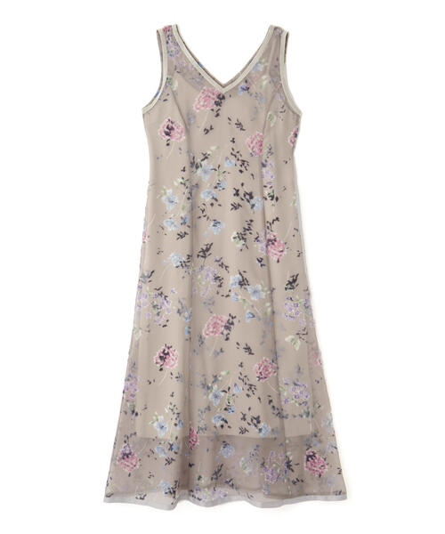 JILL STUART(ジルスチュアート)の「◆ヴェルヴェットオパールワンピース(ワンピース・レディース・ベージュ/ブラック・2/4)」の9枚目の写真
