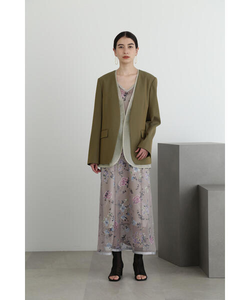 JILL STUART(ジルスチュアート)の「◆ヴェルヴェットオパールワンピース(ワンピース・レディース・ベージュ/ブラック・2/4)」の14枚目の写真