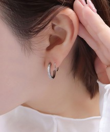 blackdia ocean ジルコニアスパイラルピアス