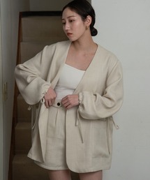 lawgy | front button tweed short pants / フロントボタンツイードショートパンツ(その他パンツ)