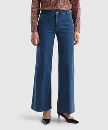 BENETTON (UNITED COLORS OF BENETTON) | ストレッチワイドデニムパンツ(デニムパンツ)