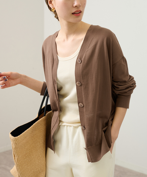 18Gカーディガン FRAMeWORK（フレームワーク）の「18Gカーディガン（カーディガン