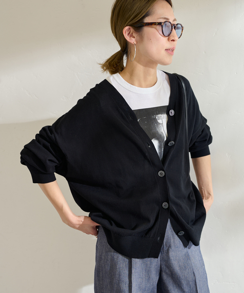 18Gカーディガン FRAMeWORK（フレームワーク）の「18Gカーディガン（カーディガン