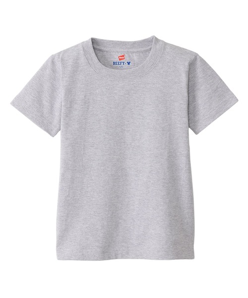HANES(ヘインズ)の「【Hanes(ヘインズ)】BEEFY-Tシャツ(KIDS)(Tシャツ/カットソー・キッズ・ネイビー/ブラック/グレー/ホワイト・160cm/140cm/120cm/100cm)」の3枚目の写真
