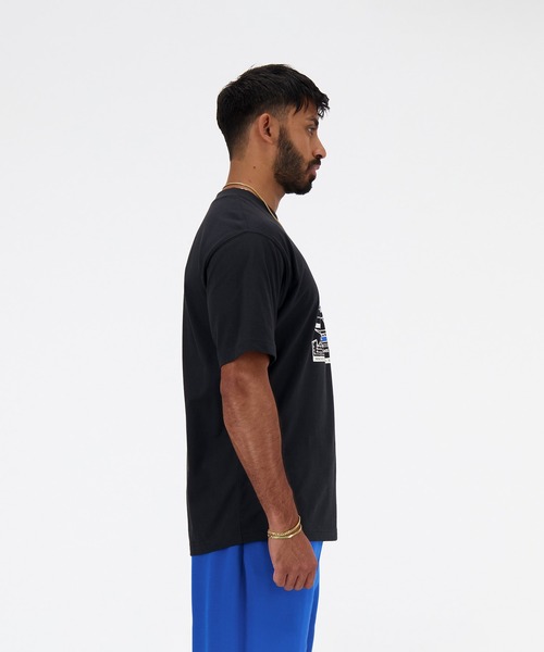 NEW BALANCE(ニューバランス)の「New Balance Ad リラックス ショートスリーブTシャツ(Tシャツ/カットソー・メンズ・ブラック/ライトグレー/オフホワイト・XX-LARGE/X-LARGE/LARGE/MEDIUM/SMALL)」の8枚目の写真