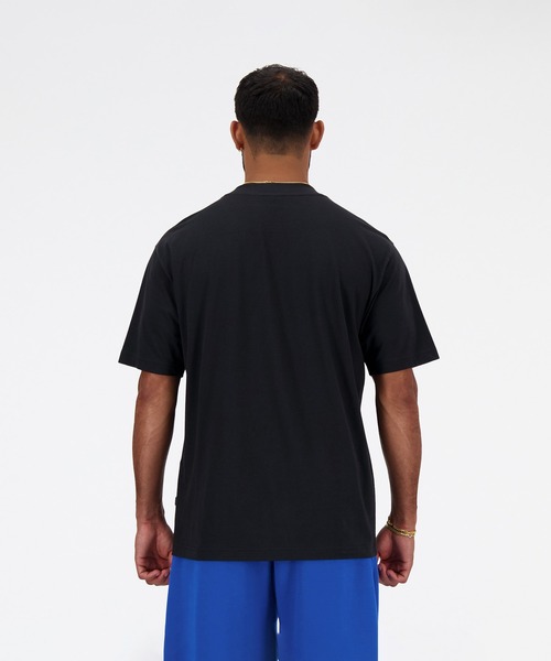 NEW BALANCE(ニューバランス)の「New Balance Ad リラックス ショートスリーブTシャツ(Tシャツ/カットソー・メンズ・ブラック/ライトグレー/オフホワイト・XX-LARGE/X-LARGE/LARGE/MEDIUM/SMALL)」の9枚目の写真