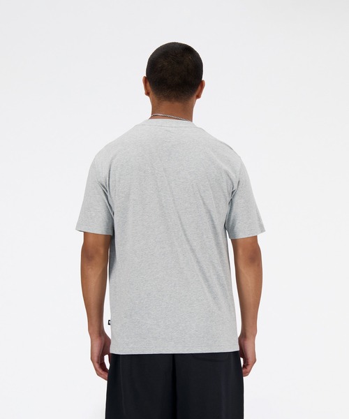 NEW BALANCE(ニューバランス)の「New Balance Ad リラックス ショートスリーブTシャツ(Tシャツ/カットソー・メンズ・ブラック/ライトグレー/オフホワイト・XX-LARGE/X-LARGE/LARGE/MEDIUM/SMALL)」の6枚目の写真