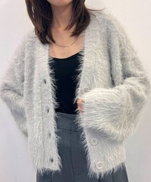 byYOUANCE | ボリュームフェザーショートカーディガン(カーディガン/ボレロ)