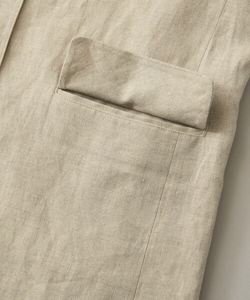 coen（コーエン）の「【RONEL】European Flax（ヨーロピアンフレックス） ジレ（セットアップ対応可能）（ベスト・レディース・ロイヤルブルー/ベージュ・M/S）」の19枚目の写真