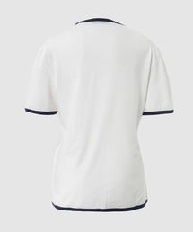 OUR LEGACY　アワーレガシー　リンガーTシャツ　ホワイトネイビー34白紺 OUR LEGACY アワーレガシー リンガーTシャツ ホワイトネイビー34