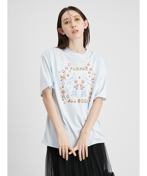 FURFURスカート、コラボTシャツ、KHA:KITシャツ　3点おまとめセット FURFUR SALE40%OFF オーバーフットボールTシャツ rwct241080
