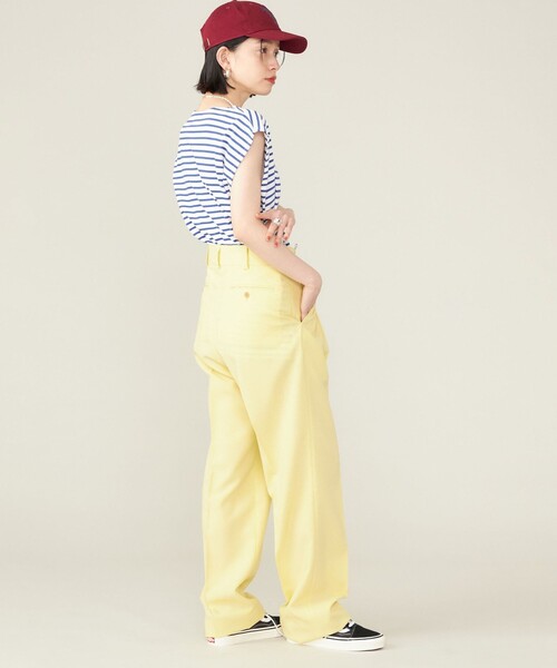 SHIPS（シップス）の「SHIPS NINE CASE:スリーブレス ボーダー TEE（タンクトップ・レディース・ブルー/ブラック・ONE SIZE）」の22枚目の写真