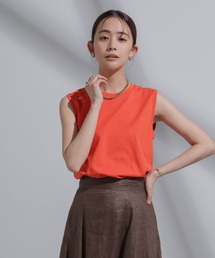Anti Soaked(R) 汗染み防止 カラフルノースリTシャツ