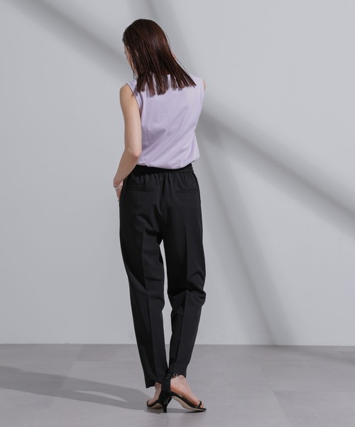 NANO universe(ナノユニバース)の「Anti Soaked(R) 汗染み防止 カラフルノースリTシャツ(Tシャツ/カットソー・レディース・ブルー/ライトピンク/ライム/レッド系その他3/ラベンダー・S/M)」の10枚目の写真