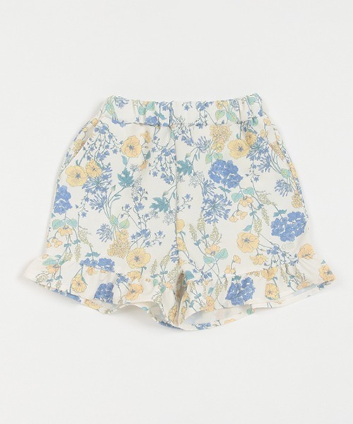 petit main（プティマイン）の「【水陸両用/リンク】フリルショートパンツ(キッズサイズ)（その他パンツ・キッズ・キナリ/イエロー/ネイビー/ラベンダー/ピンク/サックスブルー・90cm/110cm/120cm/130cm/100cm/80ｃｍ）」の14枚目の写真