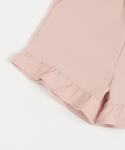 petit main（プティマイン）の「【水陸両用/リンク】フリルショートパンツ(キッズサイズ)（その他パンツ・キッズ・キナリ/イエロー/ネイビー/ラベンダー/ピンク/サックスブルー・90cm/110cm/120cm/130cm/100cm/80ｃｍ）」の19枚目の写真