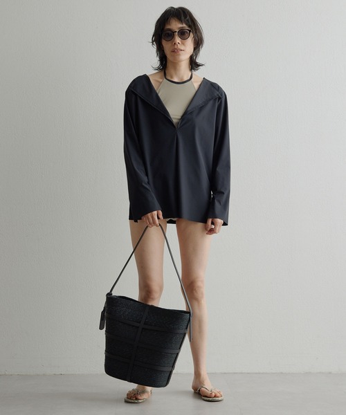 Whim Gazette(ウィム ガゼット)の＜水着＞2wayプルオーバー通販