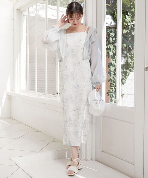 MAJESTIC LEGON（マジェスティックレゴン）の「ワンピでも着れる2WAY浴衣（浴衣・レディース・ホワイト系その他2/ブルー系その他2/ピンク系その他2・MEDIUM）」の13枚目の写真