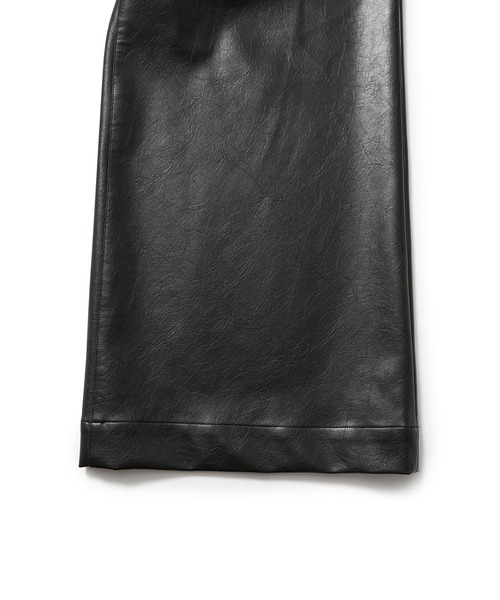 JUNRED（ジュンレッド）の「ヴィンテージレザーワイドフレアパンツ（その他パンツ・メンズ・ダークブラウン/ブラック・S/M/L）」の19枚目の写真