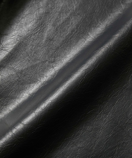 JUNRED（ジュンレッド）の「ヴィンテージレザーワイドフレアパンツ（その他パンツ・メンズ・ダークブラウン/ブラック・S/M/L）」の20枚目の写真