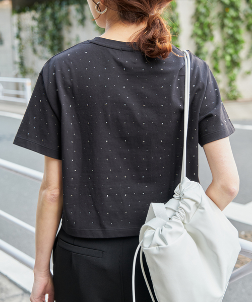 セール】ラインストーンTシャツ（Tシャツ/カットソー）｜Spick