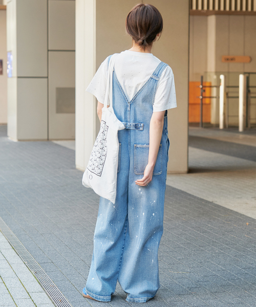 Spick & Span(スピックアンドスパン)の「ラインストーンTシャツ(Tシャツ/カットソー・レディース・ブラック/ホワイト・FREE)」の19枚目の写真