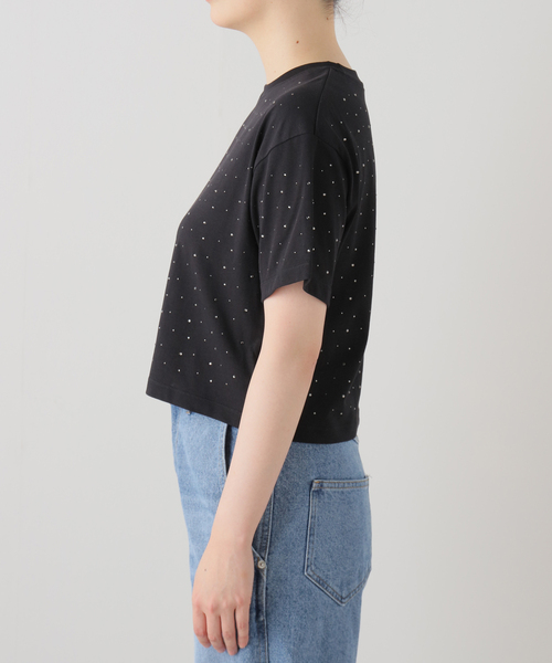スピックアンドスパン　汗染み防止　コクーンシルエットTシャツ　新品　spick 楽天市場】【SALE／20%OFF】汗ジミ防止 / コクーンシルエットT