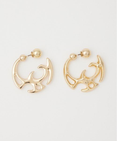 SLY（スライ）の「POINTED DESIGN P/EARRING ポインティド デザイン ピアス（ピアス（両耳用）・レディース・ゴールド/シルバー・FREE）」の10枚目の写真