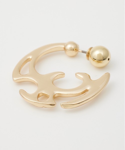SLY（スライ）の「POINTED DESIGN P/EARRING ポインティド デザイン ピアス（ピアス（両耳用）・レディース・ゴールド/シルバー・FREE）」の7枚目の写真