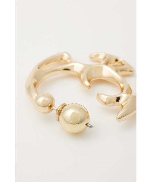 SLY（スライ）の「POINTED DESIGN P/EARRING ポインティド デザイン ピアス（ピアス（両耳用）・レディース・ゴールド/シルバー・FREE）」の6枚目の写真