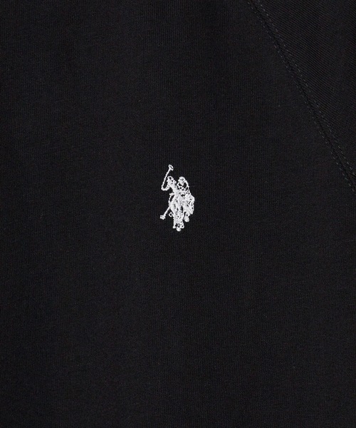 U.S. POLO ASSN.(ユーエスポロアッスン)の「U.S. POLO ASSN./ユーエスポロアッスン クルーショートスリーブ 半袖Tシャツ(Tシャツ/カットソー・メンズ・スミクロ/杢グレー/オフホワイト/ネイビー/ブラック・LL/M/L)」の7枚目の写真