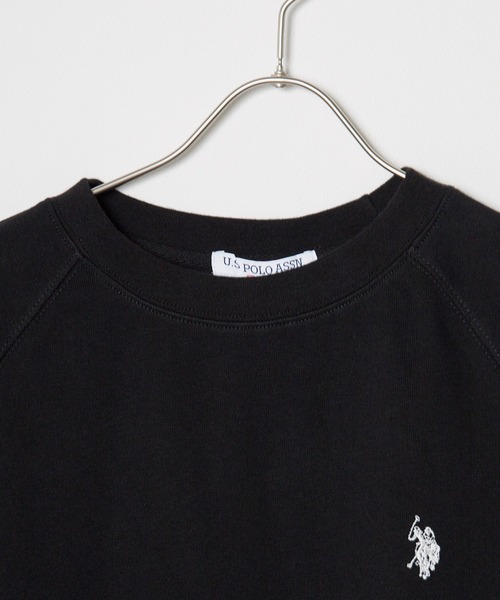 U.S. POLO ASSN.(ユーエスポロアッスン)の「U.S. POLO ASSN./ユーエスポロアッスン クルーショートスリーブ 半袖Tシャツ(Tシャツ/カットソー・メンズ・スミクロ/杢グレー/オフホワイト/ネイビー/ブラック・LL/M/L)」の6枚目の写真