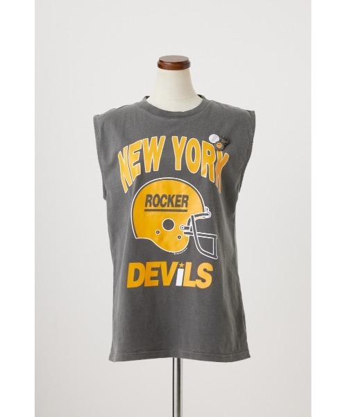 SHEL'TTER ORIGINAL(シェルターオリジナル)の「【NEWTONE】DEVILS タンク(タンクトップ・レディース・グリーン/ホワイト/パープル/ライトブラック・MEDIUM)」の3枚目の写真