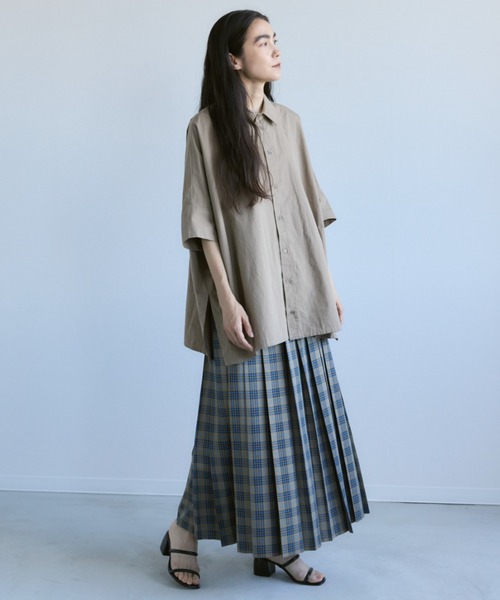 ハーフスリーブビックリボンドレス