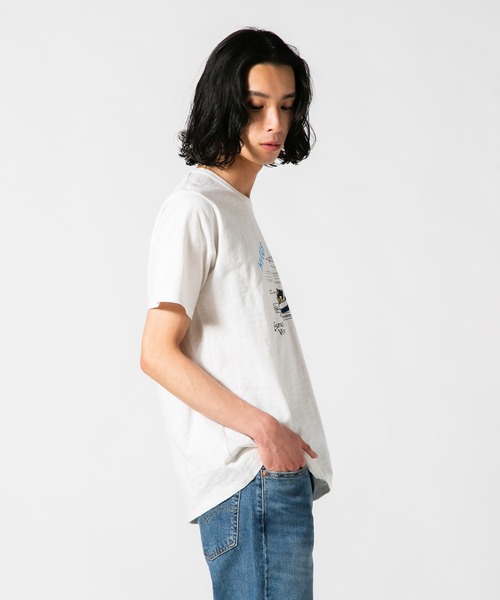 Blue Standard (ブルースタンダード)の「【BLUE STANDARD/ブルースタンダード】 スラブコットン100% アニマルプリントT(Tシャツ/カットソー・メンズ・その他/その他1/その他2・X-LARGE/LARGE/MEDIUM/SMALL)」の8枚目の写真