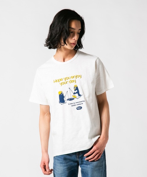 Blue Standard (ブルースタンダード)の「【BLUE STANDARD/ブルースタンダード】 スラブコットン100% アニマルプリントT(Tシャツ/カットソー・メンズ・その他/その他1/その他2・X-LARGE/LARGE/MEDIUM/SMALL)」の19枚目の写真
