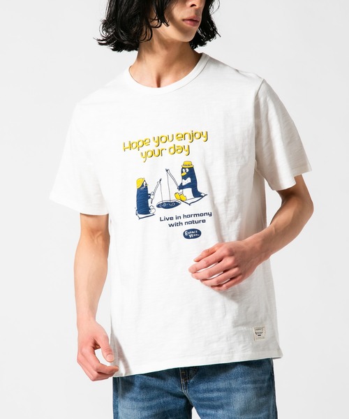 Blue Standard (ブルースタンダード)の「【BLUE STANDARD/ブルースタンダード】 スラブコットン100% アニマルプリントT(Tシャツ/カットソー・メンズ・その他/その他1/その他2・X-LARGE/LARGE/MEDIUM/SMALL)」の18枚目の写真
