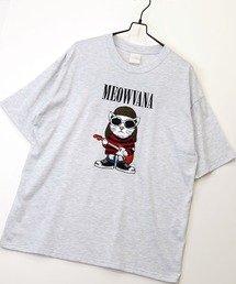 【GROOVY STORE】サガラ刺繍オーバーサイズTシャツ UVカット&COOL&DRY