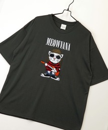 【GROOVY STORE】サガラ刺繍オーバーサイズTシャツ　 UVカット＆COOL&DRY