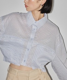 TODAYFUL Stripe Short Shirts 12410420
