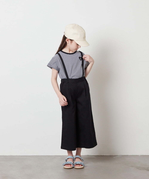 a.v.v（アーヴェヴェ）の「[17-24cm][履き心地のよいクッションインソール][マジックテープで簡単に履ける]フリルフラットサンダル（サンダル・キッズ・ダークインディゴブルー/シルバー・24/23/19/18/17/22/20/21）」の12枚目の写真