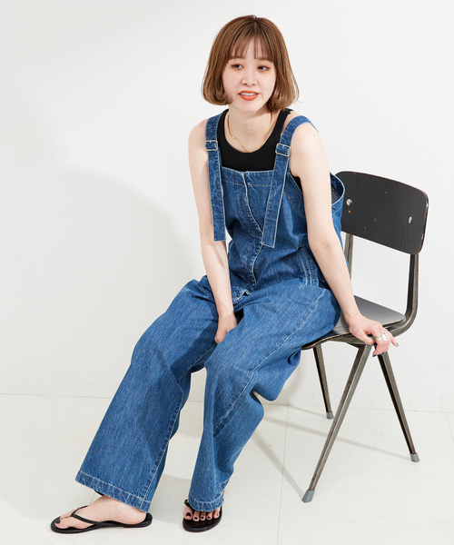 MILLER(ミラー)の「Miller/ミラー カップ付きタンクトップ(タンクトップ・レディース・ブラック/ブラウン/ピンク/ブルー/アイボリー・FREE)」の12枚目の写真
