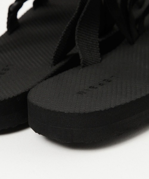 LEPSIM（レプシィム）の「ゼロカルテープクロスサンダル　118531（サンダル・レディース・ブラック/キャメル/アイボリー・MEDIUM/LARGE）」の19枚目の写真