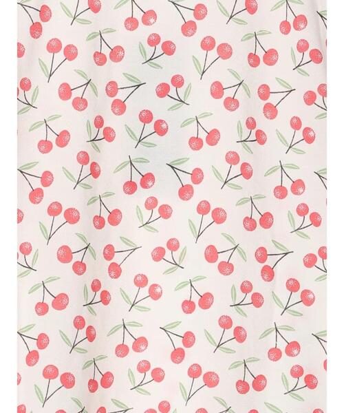 Samansa Mos2 Lagom（サマンサモスモスラーゴム）の「サクランボ総柄Tシャツ（Tシャツ/カットソー・キッズ・キナリ/ベージュ・100/110/95/120/130）」の9枚目の写真