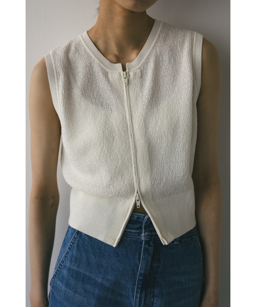 ⚠️新品タグ付き【stylemixer】 2WAY ニットベスト ベージュ ⚠️新品タグ付き【stylemixer】 2WAY ニットベスト ベージュ