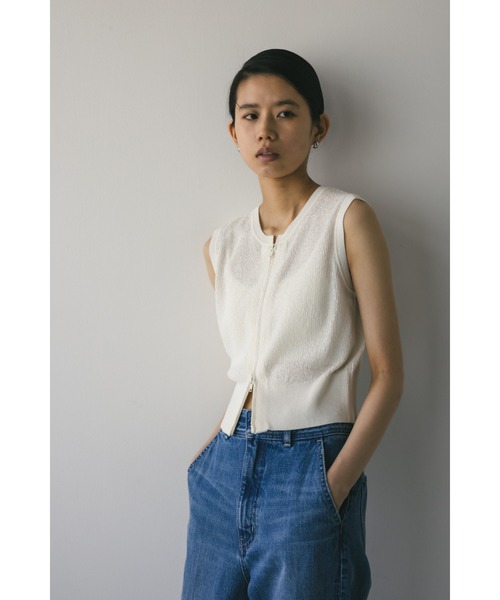 ⚠️新品タグ付き【stylemixer】 2WAY ニットベスト ベージュ STYLEMIXER | 2WAYニットベスト (タンクトップ ) |SHEL'TTER