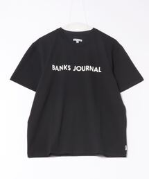 DESIGN TEE/BANKS(バンクス)スタンダードシルエットブランドロゴプリント半袖カットソー