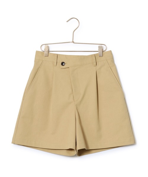 ROPE' PICNIC（ロペピクニック）の「デザインベルトチノショートパンツ（チノパンツ・レディース・ブラック/キャメル・36/38）」の3枚目の写真