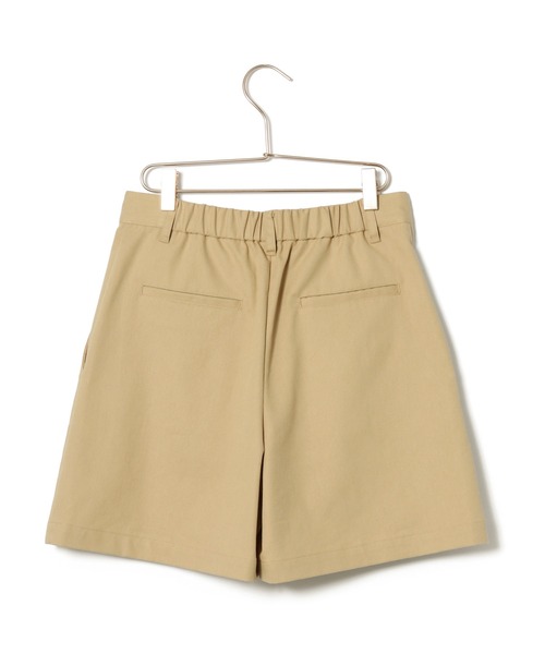ROPE' PICNIC（ロペピクニック）の「デザインベルトチノショートパンツ（チノパンツ・レディース・ブラック/キャメル・36/38）」の4枚目の写真